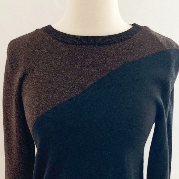 & OTHER STORIES Wool Blend Glitter Sweater, Black, S - Picture 3 of 10